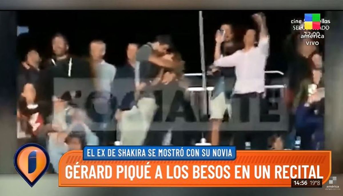 Gerard Piqu Se Mostr A Los Besos Con Su Nueva Novia