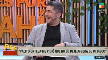 jey mammon se lanza como cantante: palito ortega me pidio participar en el disco