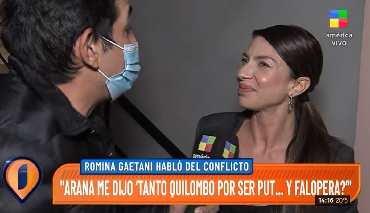 Romina Gaetani, tras sus dichos sobre Facundo Arana en LAM: Me salió de adentro y tenía que contarlo