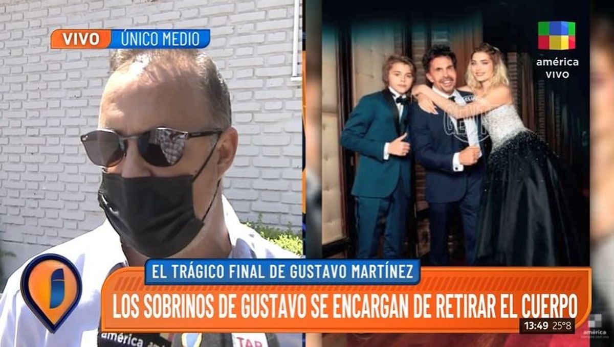 Los sobrinos de Gustavo Martínez retiraron el cuerpo de la morgue y lo velaron