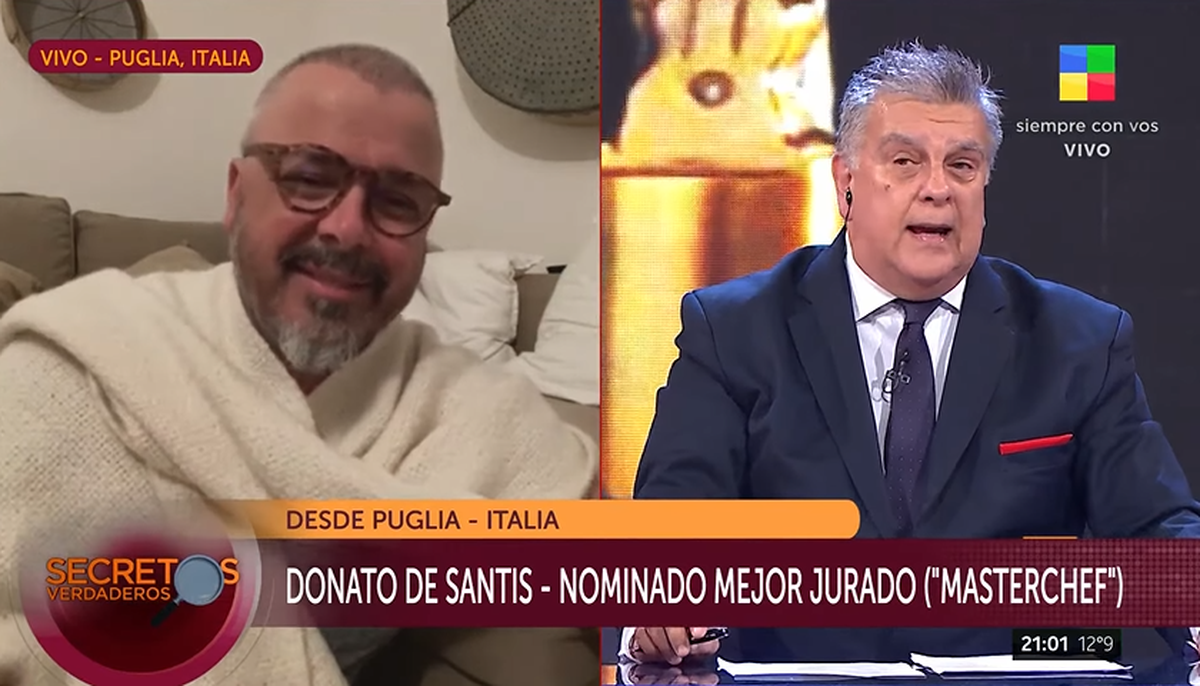 Donato De Santis: Los Martín Fierro se tienen que considerar como un Oscar