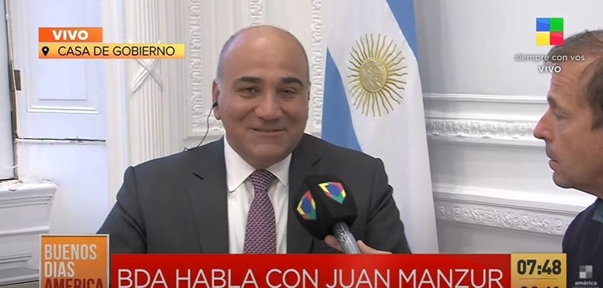 Juan Manzur, jefe de Gabinete de Ministros, habló con Antonio Laje: Hay un gran futuro para la Argentina