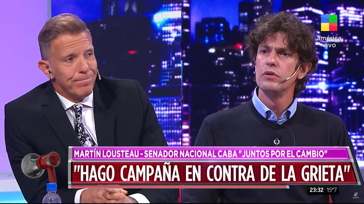 Martín Lousteau charló mano a mano con Alejandro Fantino: Los pibes dicen que este país no va a cambiar