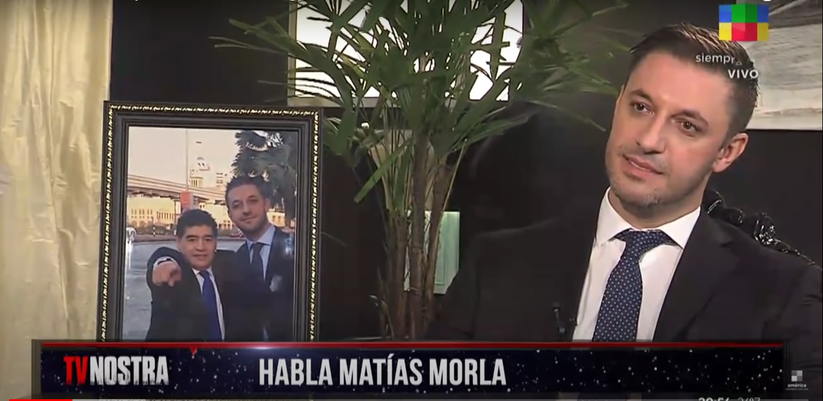 Fuertes declaraciones de Matías Morla: Diego estaba peleado a muerte con Dalma y Gianinna