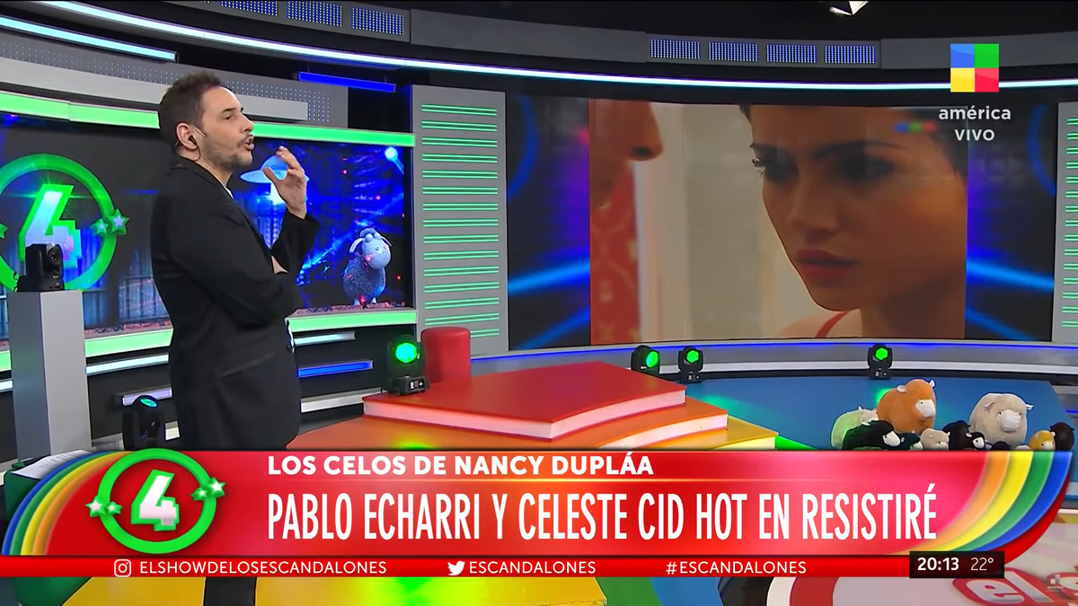 Los celos de Nancy Dupláa con Celeste Cid en Resistiré