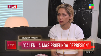Victoria Vanucci charló mano a mano con Ángel de Brito: Caí en la más profunda depresión