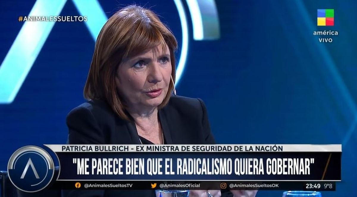 Patricia Bullrich mano a mano con Alejandro Fantino: No es una presidencia normal la que viene