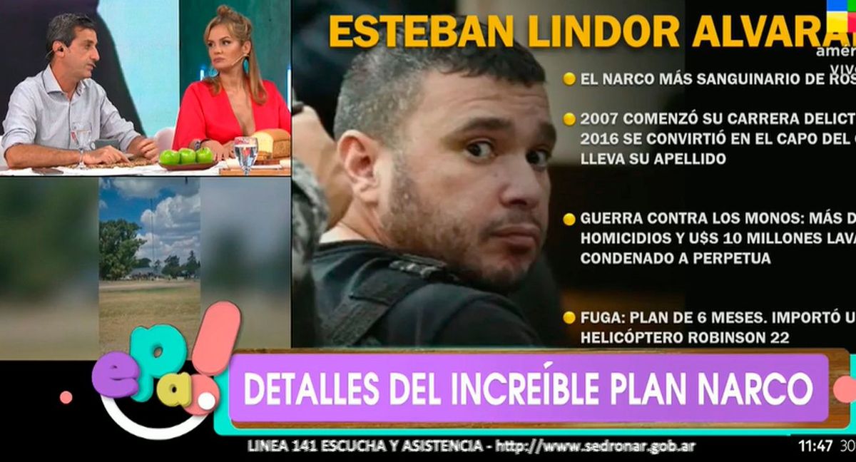 Gustavo Grabia contó detalles del plan siniestro para escaparse en helicóptero de la prisión de Esteban Lindor Alvarado