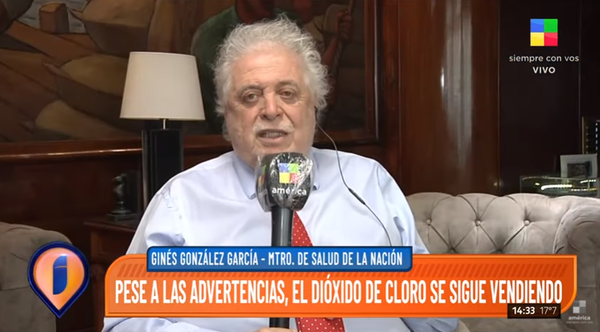 Ginés González García: La actitud de Viviana Canosa me pareció absolutamente irresponsable