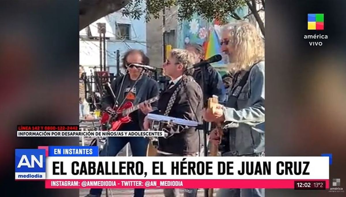 Eduardo, vení a buscar a Juan Cruz: se perdió un nene y nació un hit