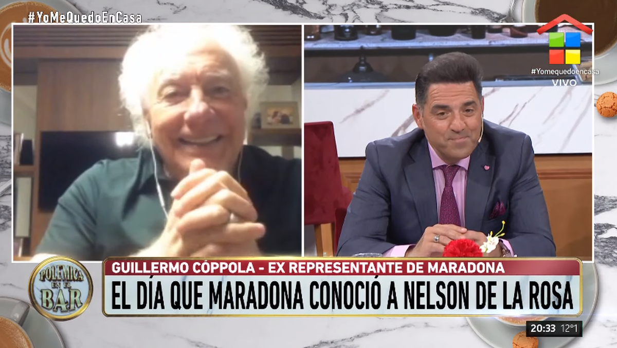Guillermo Coppola recordó el día que Maradona conoció a Nelson: reviví la anécdota