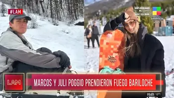 Marcos Ginocchio habló abiertamente de su relación con Julieta Poggio tras el viaje a Bariloche