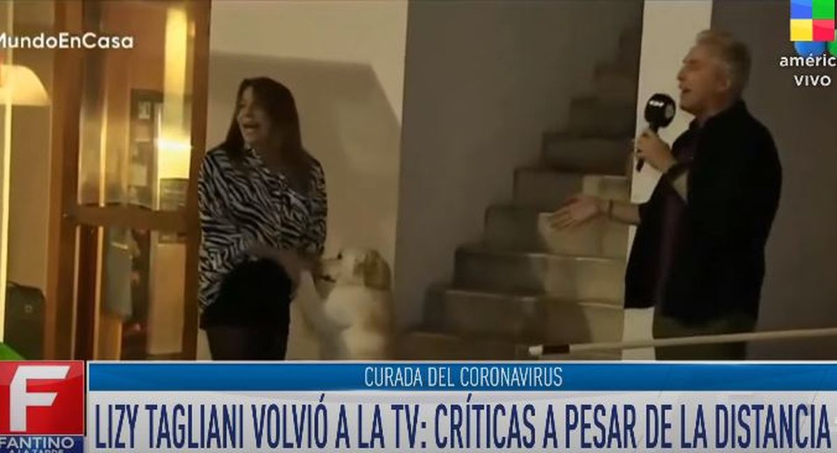 Lizy Tagliani volvió a la TV y llovieron las críticas
