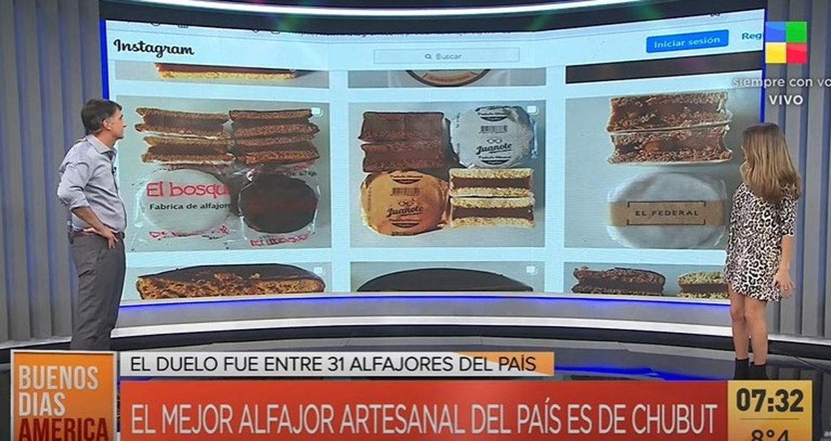 El mejor alfajor artesanal argentino es de Chubut