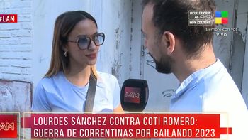 La frase de Lourdes Sánchez que encendió el duro enfrentamiento con Coti Romero