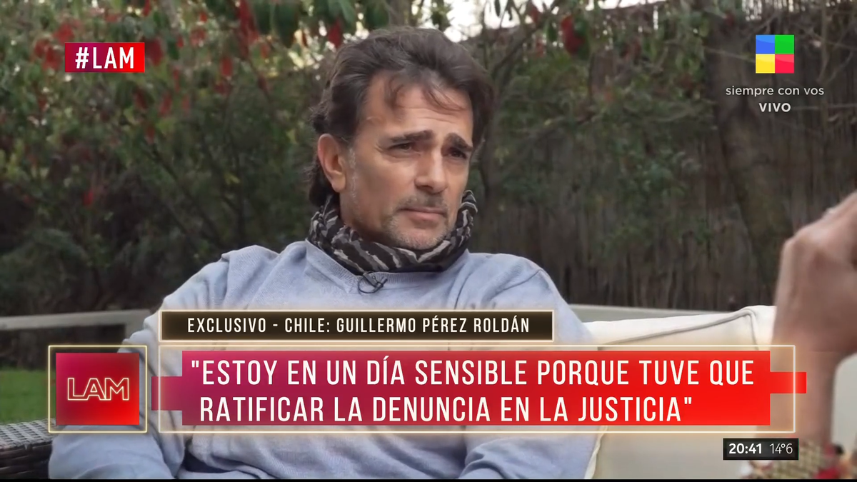 Guillermo Pérez Roldán recibió a LAM en Chile: Necesitaba contar mi historia para ser feliz