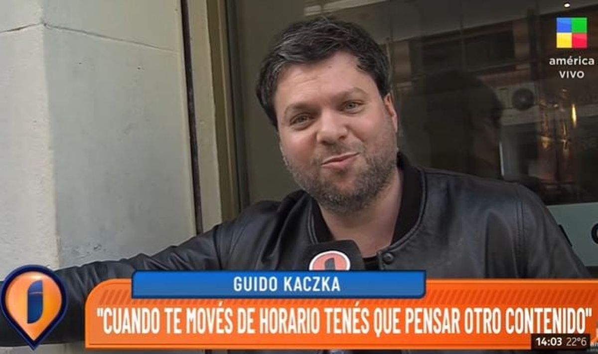 ¿Está todo mal con Tinelli? Guido Kaczka habló con Intrusos por el cambio de horario de su programa
