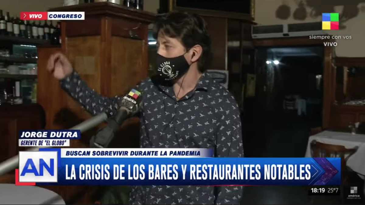 Informe de América Noticias: los restaurantes clásicos en crisis