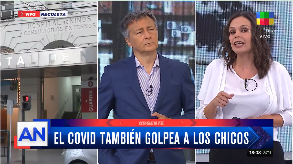 Diez niños internados con coronavirus en el Hospital Gutiérrez: dos se encuentran en terapia intensiva