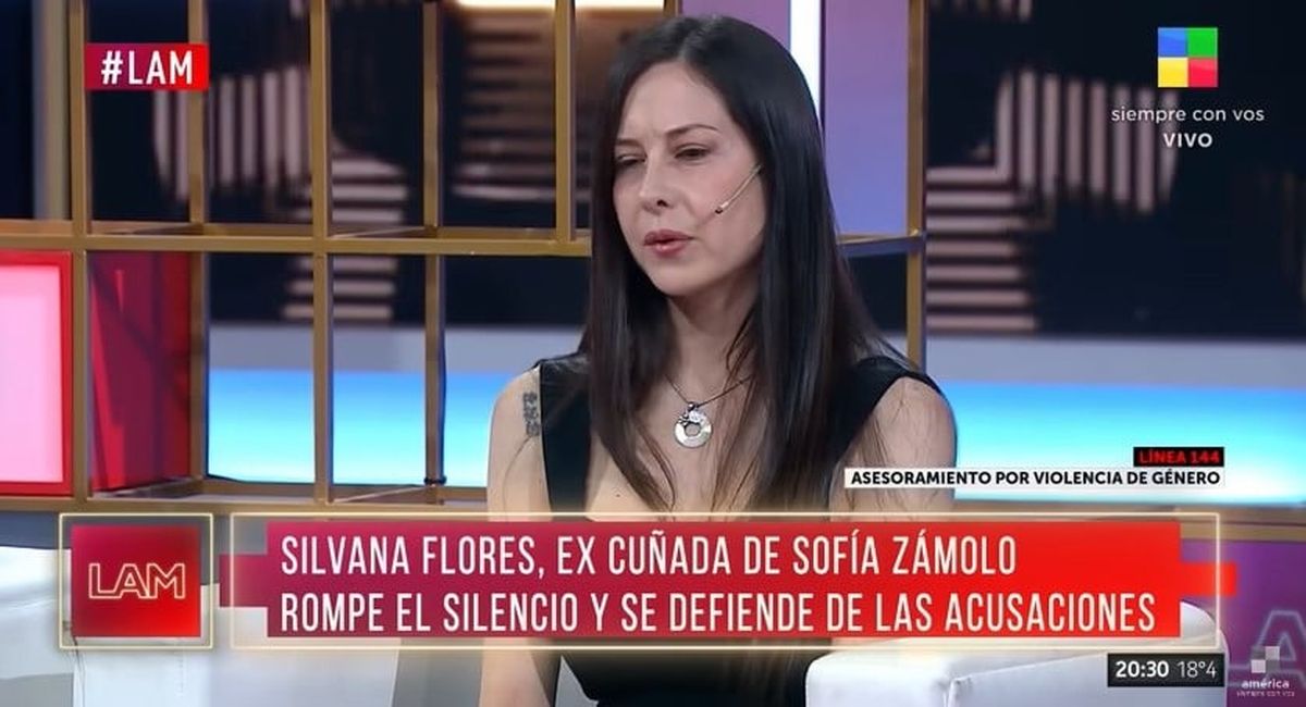 El duro relato de Silvana Flores por la violencia sufrida por parte del hermano de Sofía Zámolo