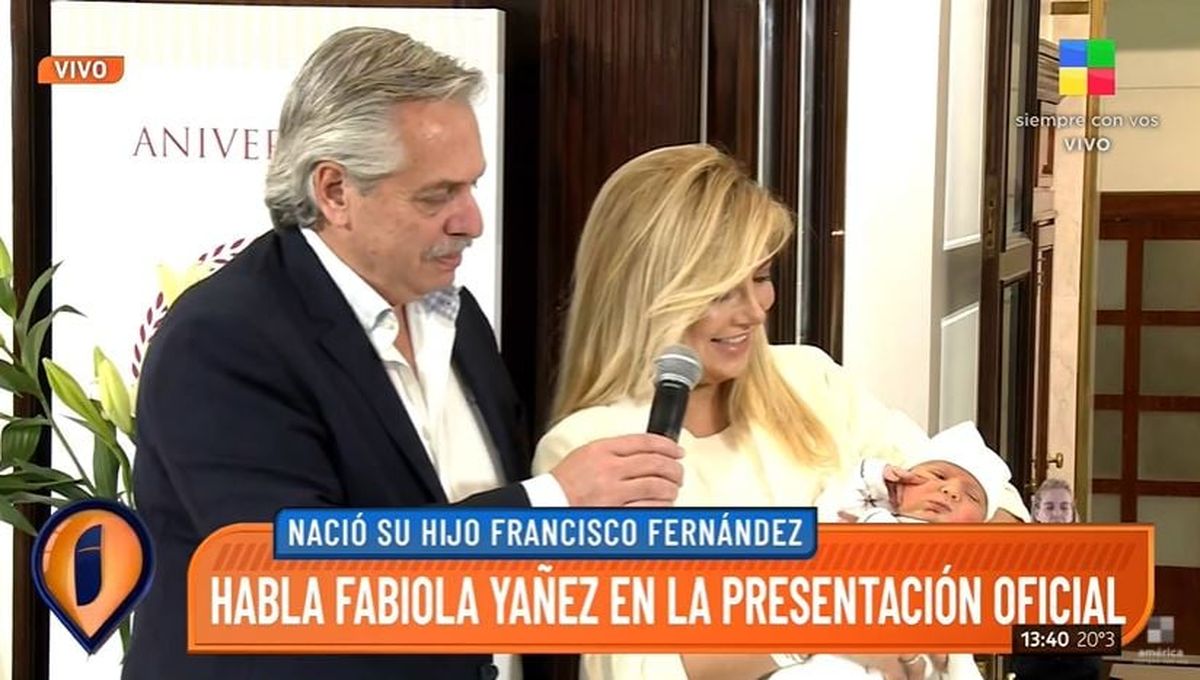 Fabiola Yáñez y su bebé fueron dados de alta: Estamos muy felices