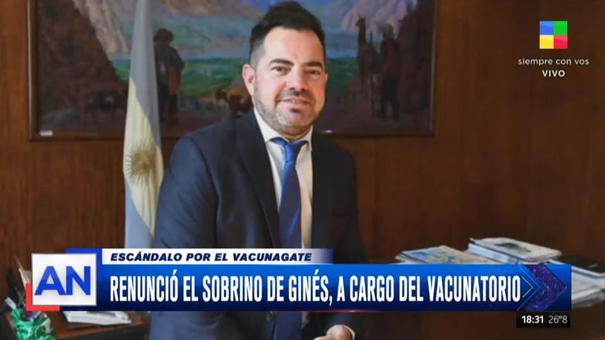 Renunció Lisandro Bonelli, el sobrino de Ginés González García que estaba a cargo del vacunatorio VIP
