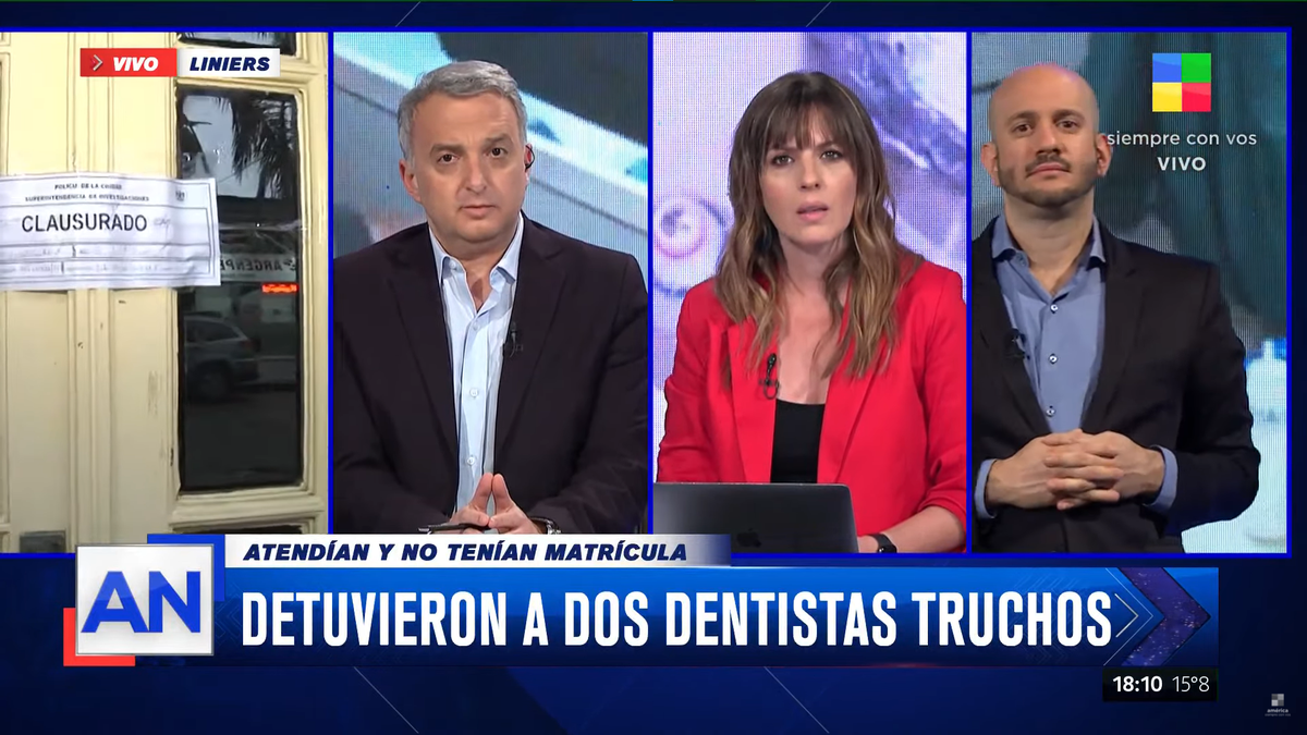 Liniers: dentistas truchos atendían en un centro médico y fueron detenidos