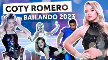 el paso de coty romero por el bailando 2023: revivi los mejores momentos