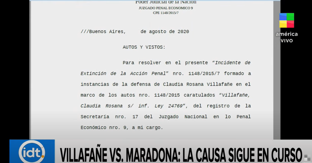 Nuevo revés judicial para Claudia Villafañe en una causa contra Maradona