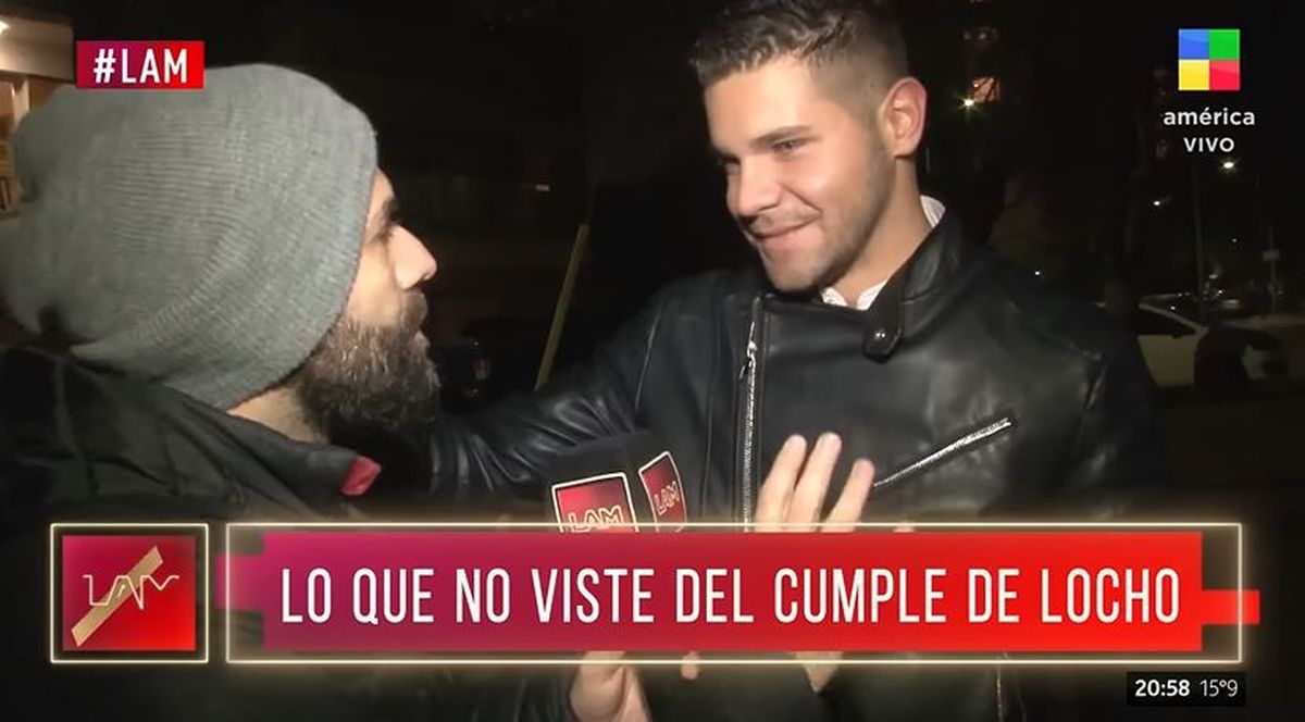 Lo que no viste del cumpleaños de Locho Loccisano en su casa de Devoto