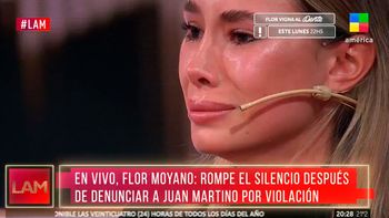 el desconsolado llanto de flor moyano al hablar de la denuncia por abuso contra juan martino: ya no sabia como decirle que no