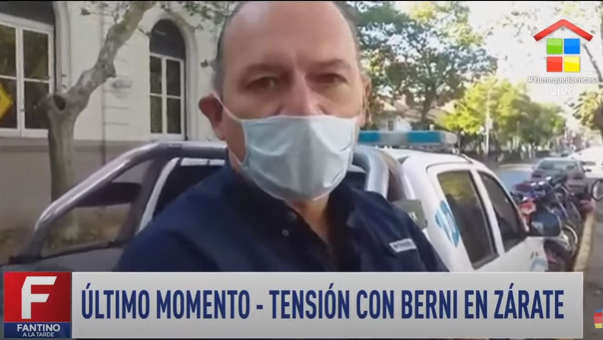 Tensión entre Sergio Berni y el intendente de Zárate