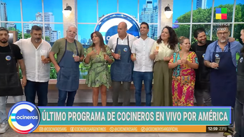 Despedida emotiva: Cocineros Argentinos cerró su ciclo en América TV