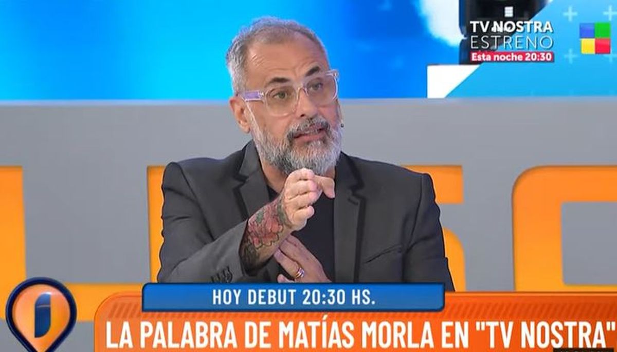 Jorge Rial, a horas del debut de TV Nostra: Hacía mucho no paría un programa