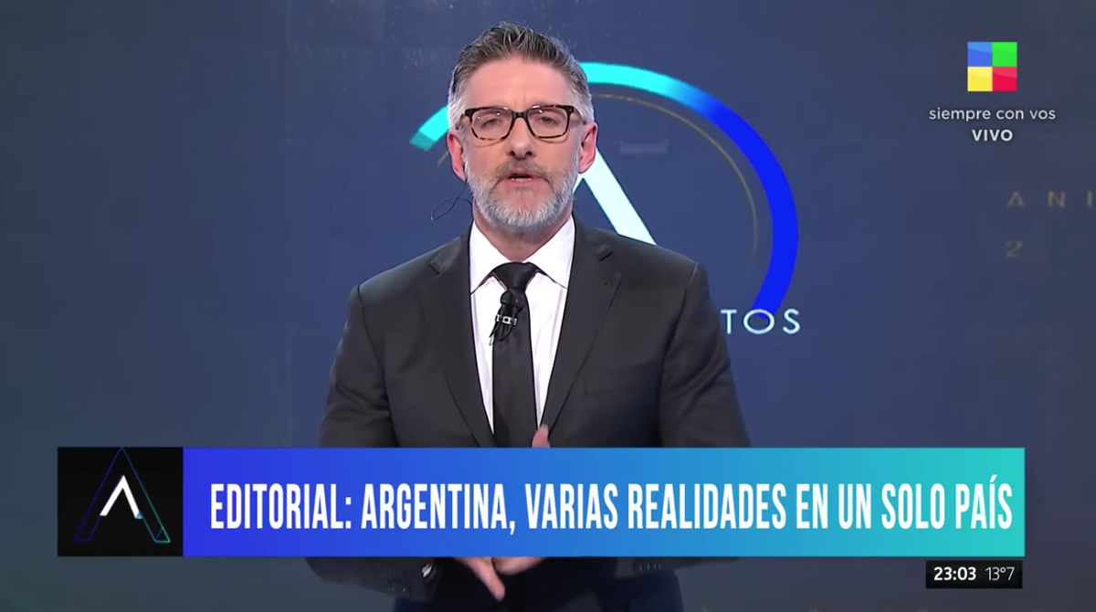 Reviví la editorial de Luis Novaresio: Argentina, varias realidades en un solo país