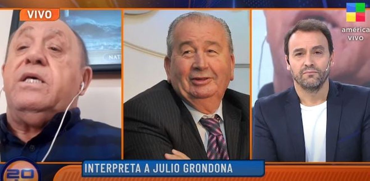 Luis Margani interpreta a Grondona: Julio tenía una ironía que no me aburría nunca