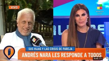 Andrés Nara responde todo en Intrusos: No conozco a las hijas de Wanda e Icardi