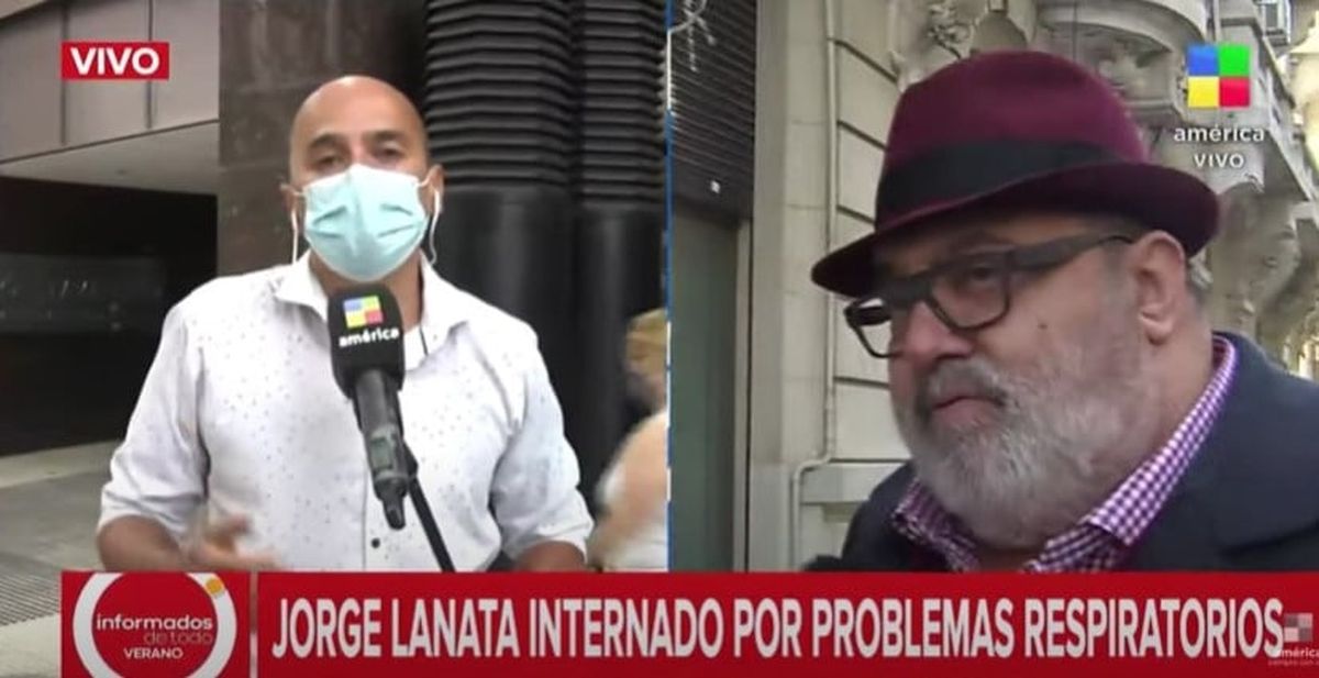 Jorge Lanata llegó con fiebre a la Favaloro y quedó internado