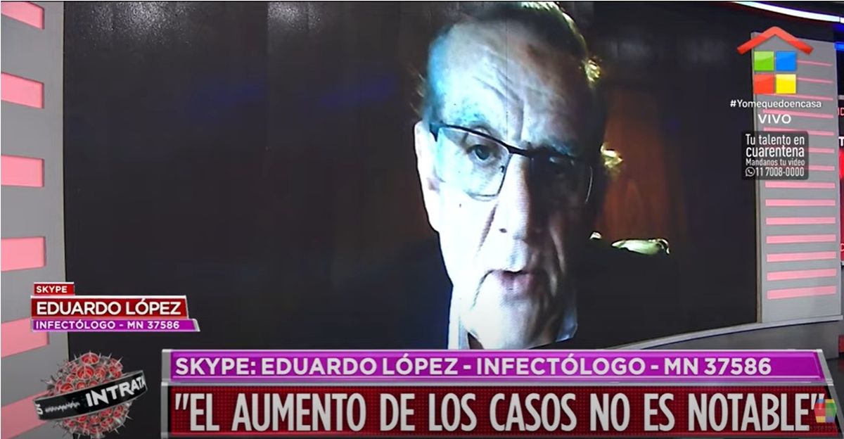 Eduardo López: El número de casos sigue siendo bajo