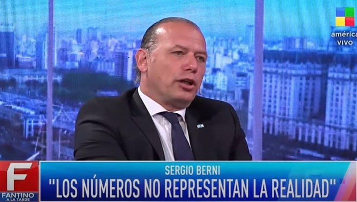 Sergio Berni: Los números no representan la realidad de lo que fue pasando
