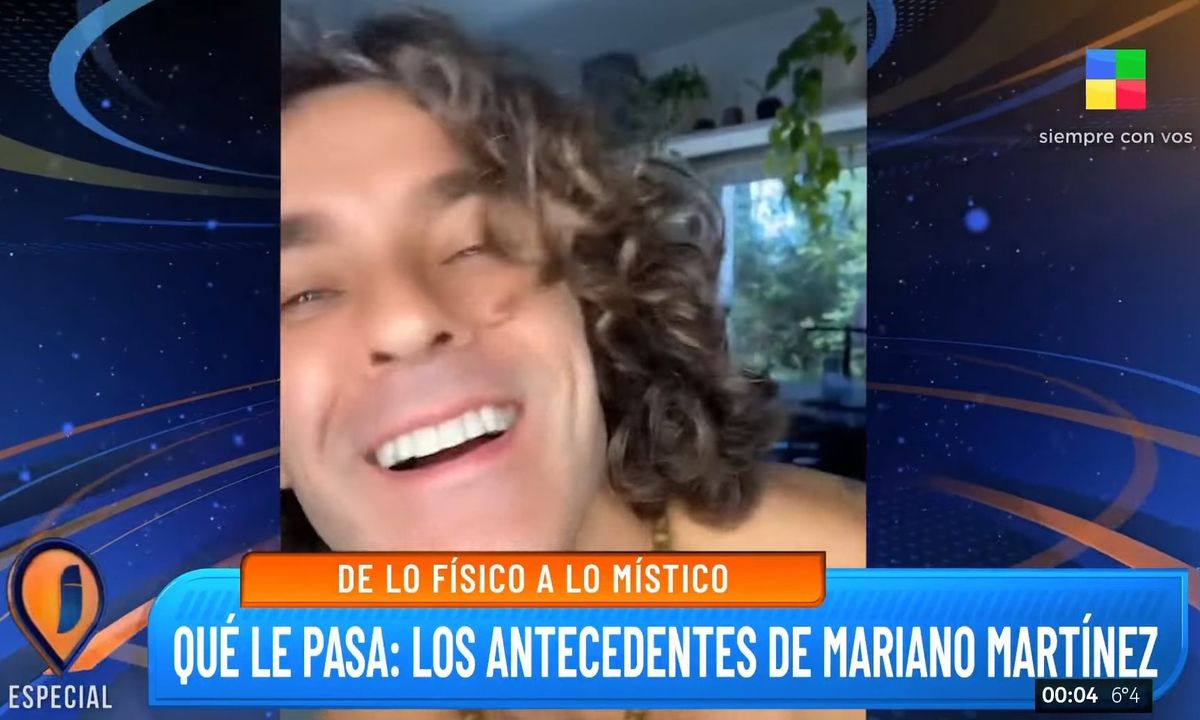 Las redes destrozaron a Mariano Martínez por un posteo en Instagram