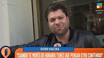 ¿Está todo mal con Tinelli? Guido Kaczka habló con Intrusos por el cambio de horario de su programa