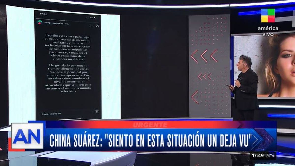 La China Suárez Rompió El Silencio Y Publicó Un Extenso Comunicado “lo Que Sucedió Es Una