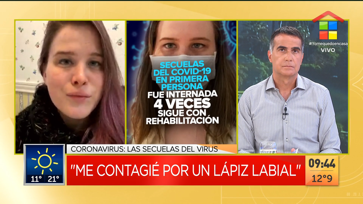 Las secuelas del coronavirus: habla Marisol, una paciente recuperada, y el médico que la atendió