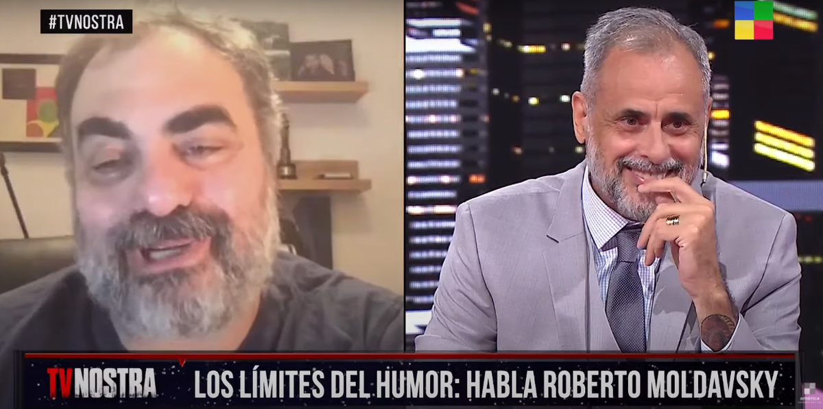 Roberto Moldavsky dialogó con Jorge Rial: El humor es un atajo para denunciar cosas