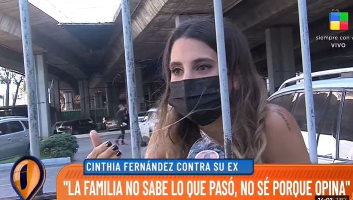 Cinthia Fernández le respondió a Matías Defederico: Yo nunca le levanté la mano, él a mi sí