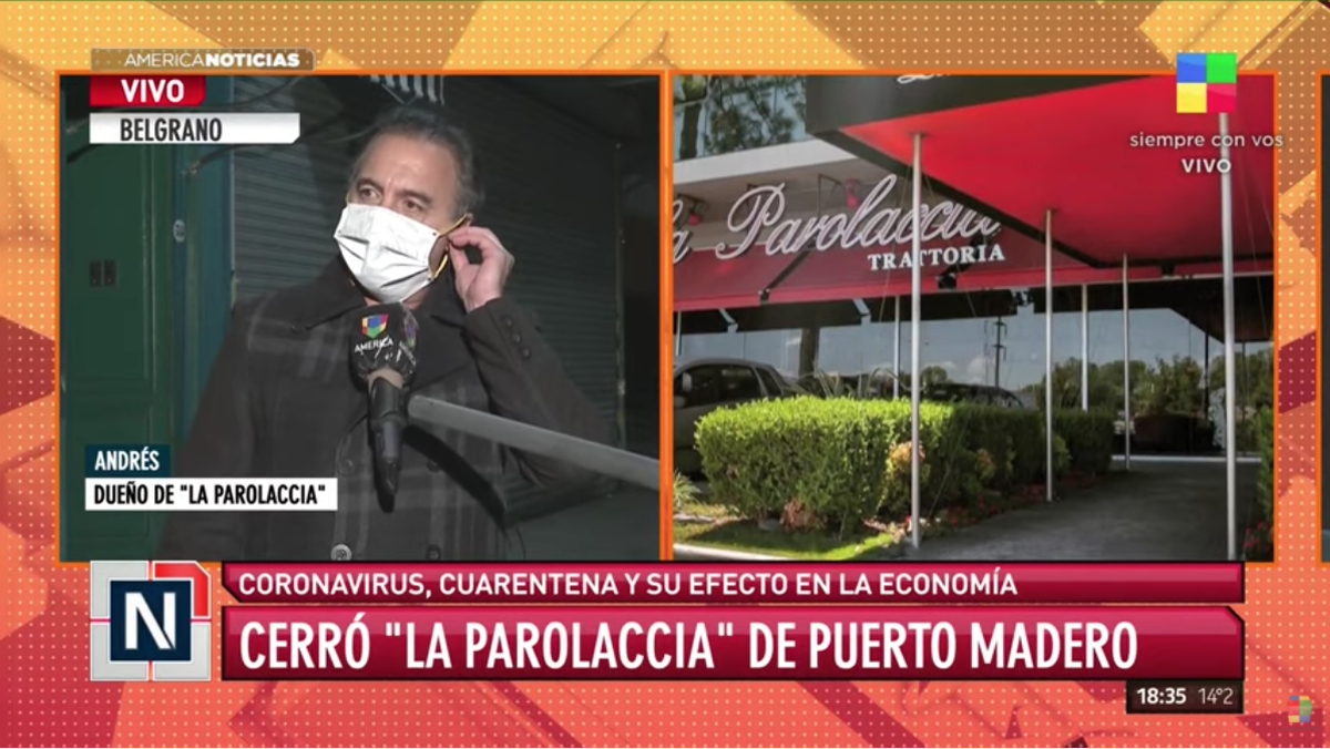 Crisis: cerró La Parolaccia de Puerto Madero