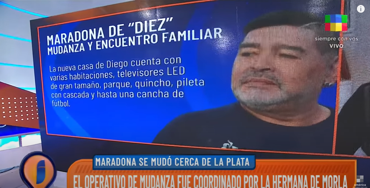 ¿Cómo es la nueva casa de Diego Maradona?