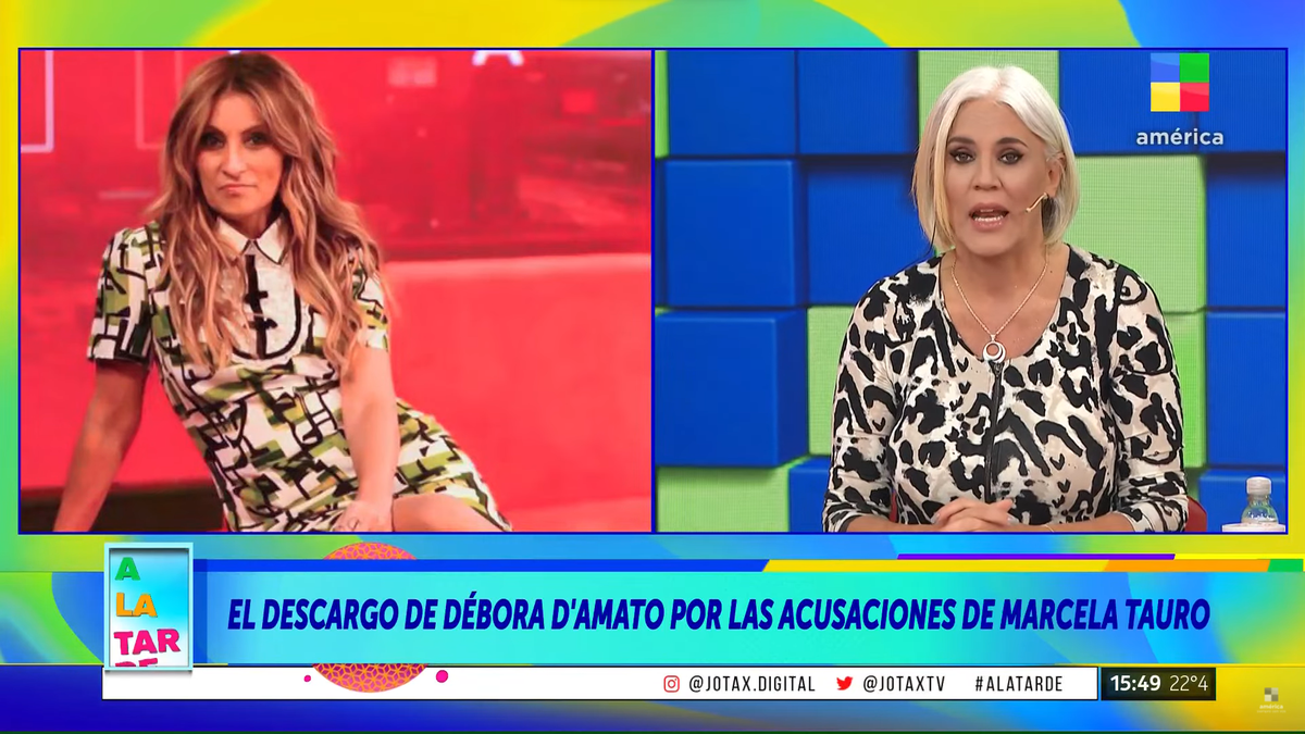 Débora DAmato le contestó a Marcela Tauro luego de que la acusara de ser la informante de Jorge Rial