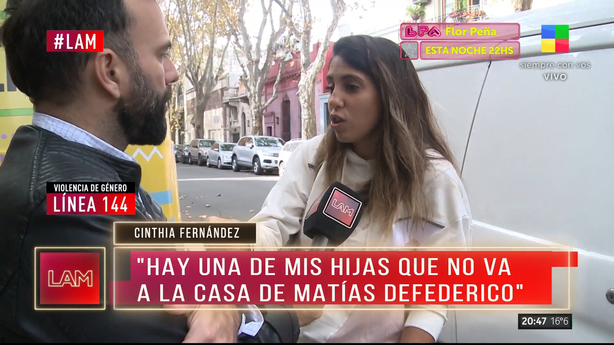 Cinthia Fernández: Mis hijas pensaban que me iban a meter presa